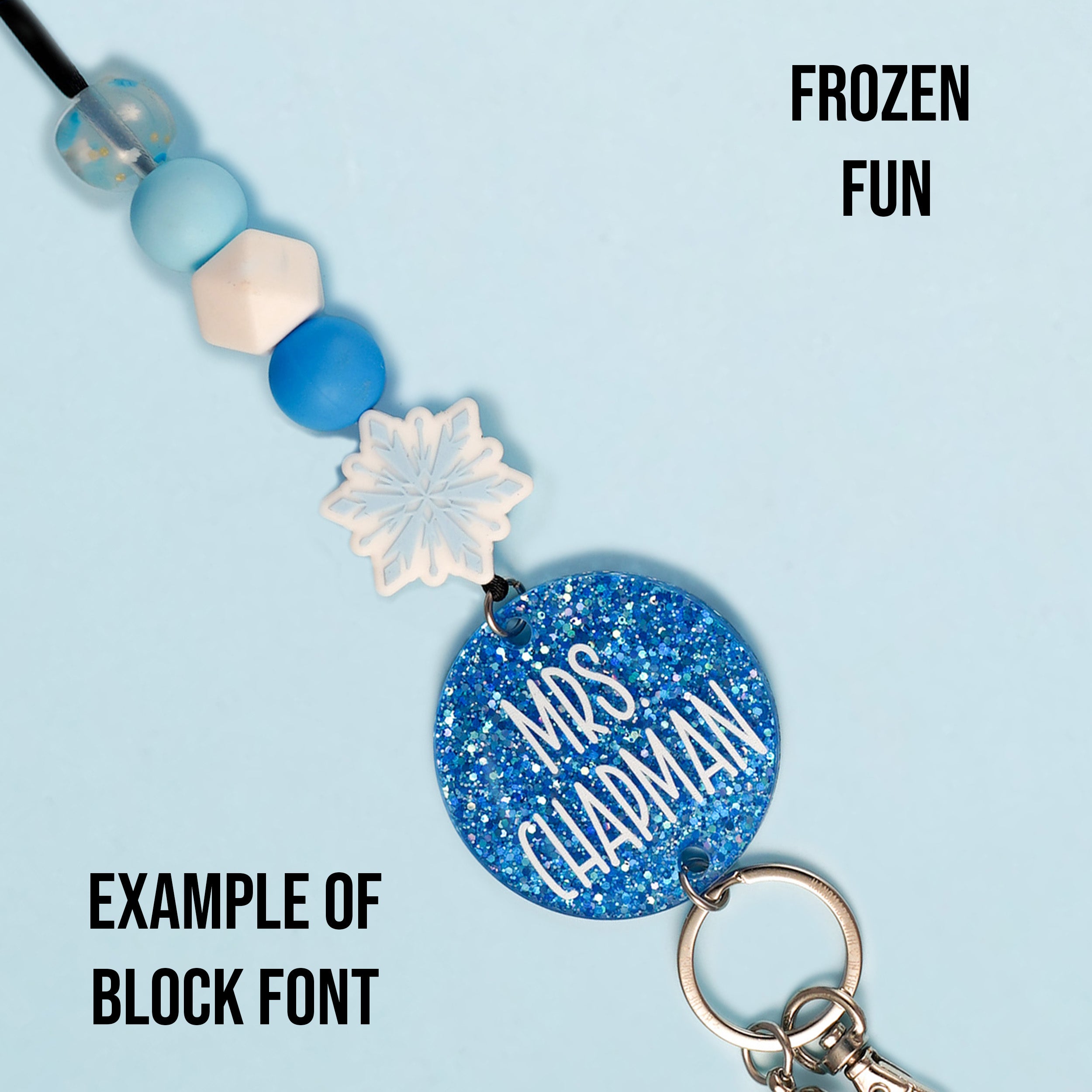 Winter 2024 Personalized Seasonal Lanyard