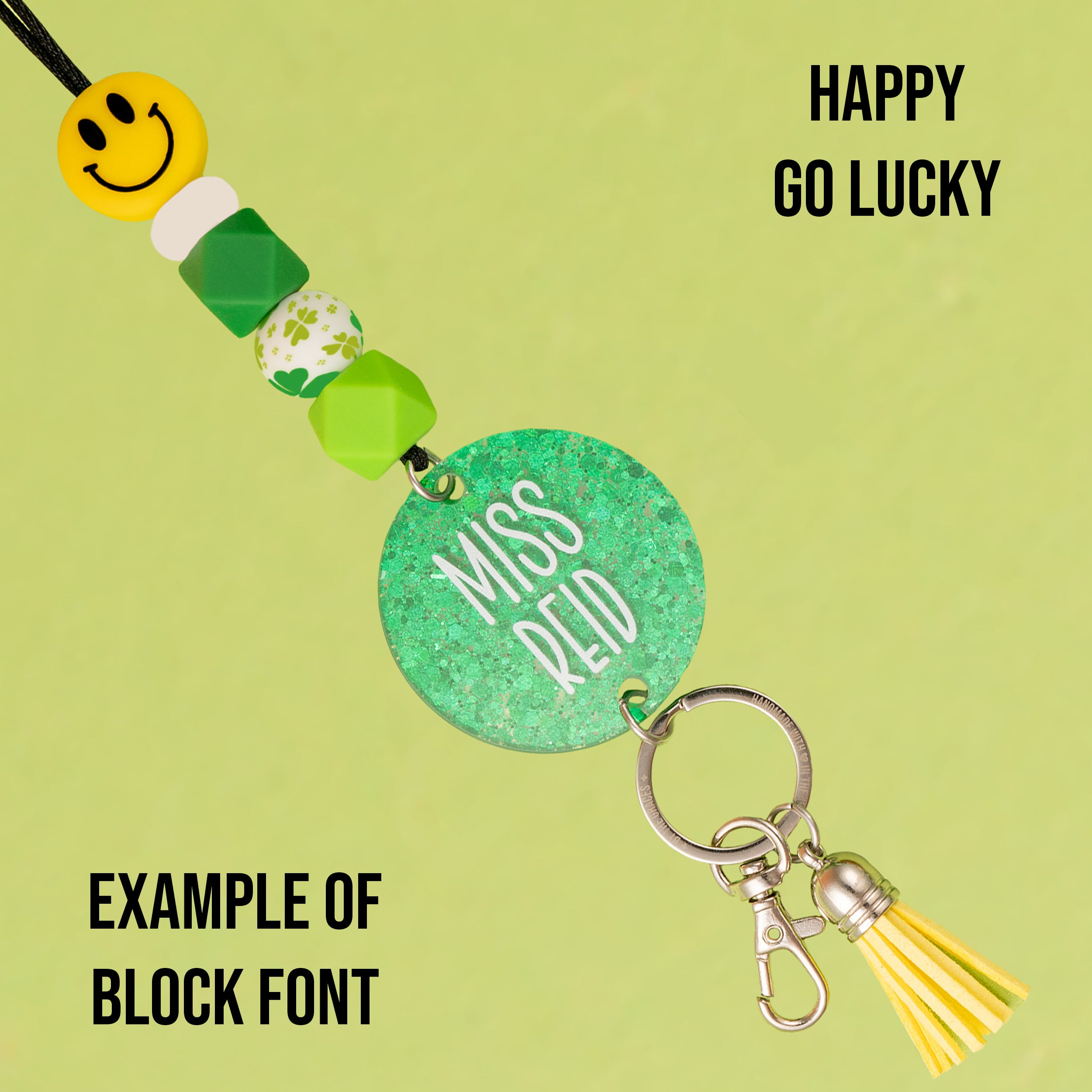 St. Patrick's Day 2025 Personalized Seasonal Lanyard