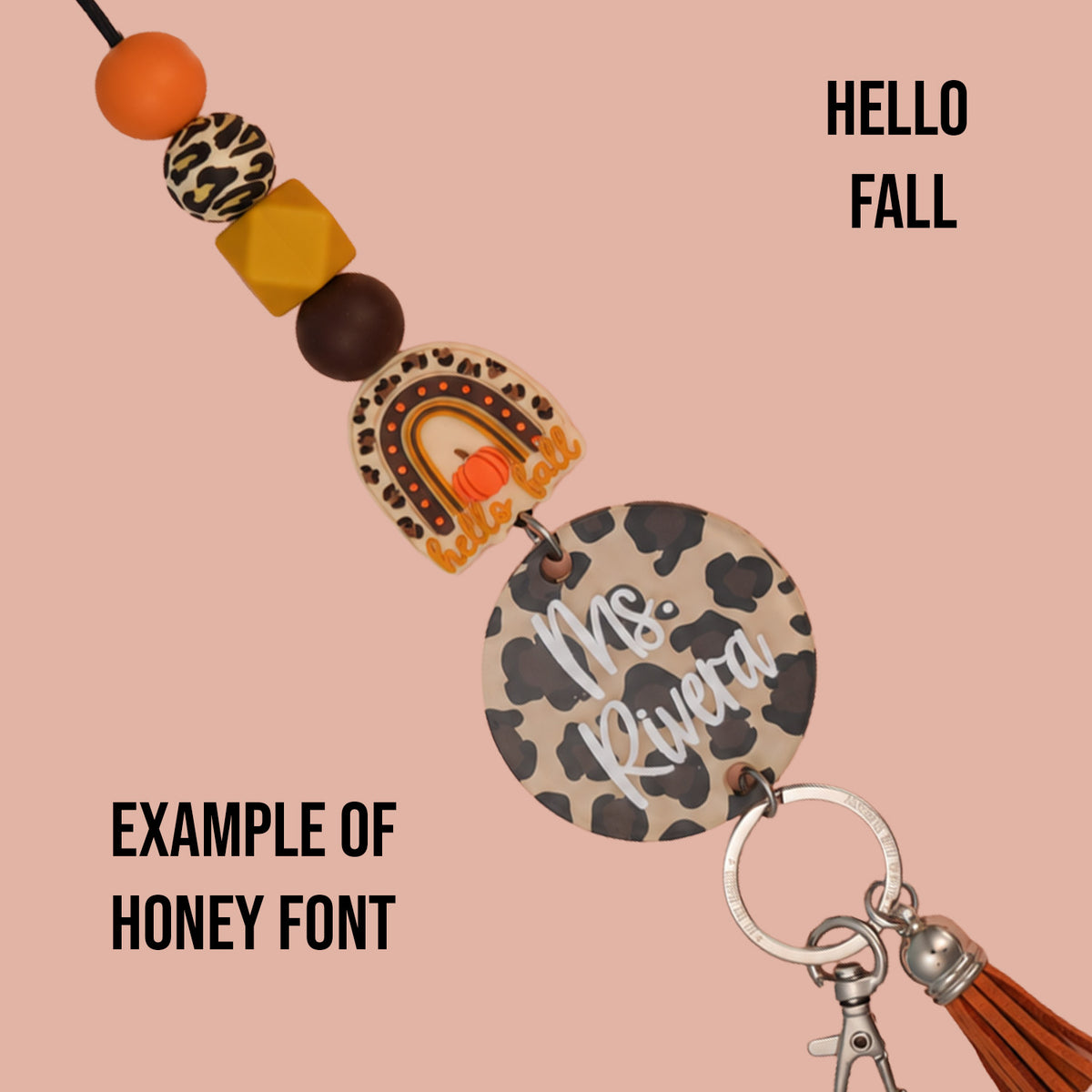 Fall 2026 Personalized Seasonal Lanyard