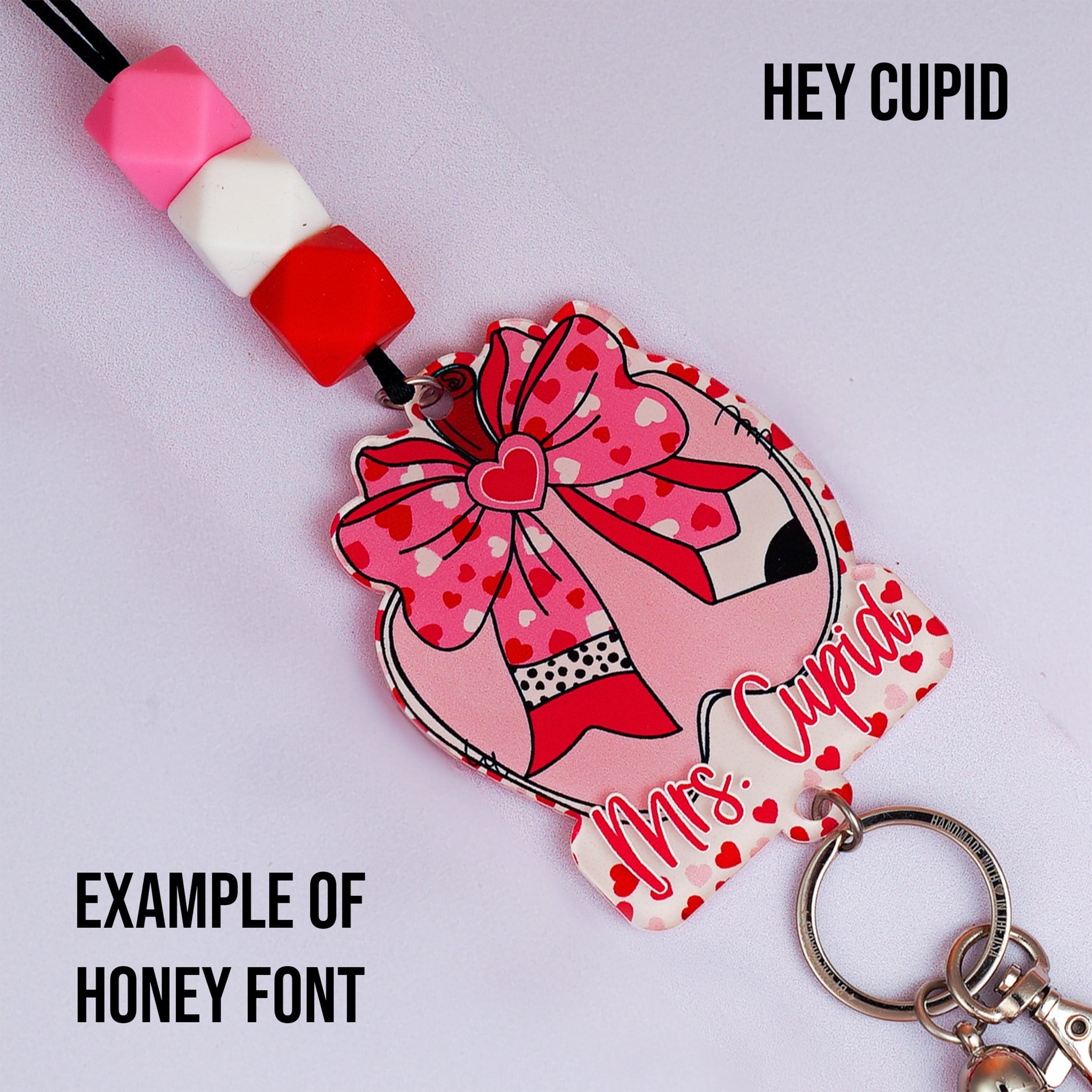 Valentine's Day 2025 Personalized Seasonal Lanyard