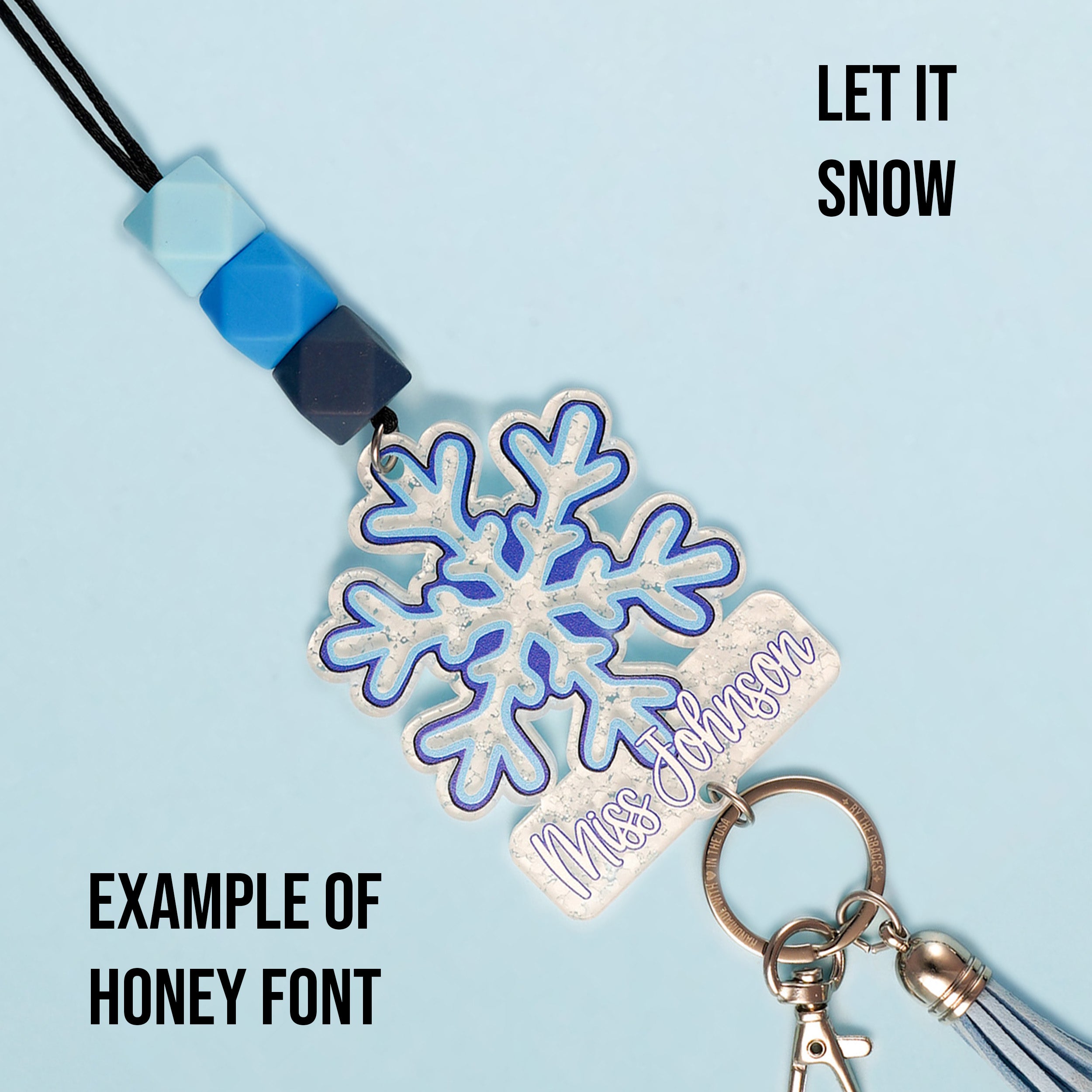 Winter 2024 Personalized Seasonal Lanyard