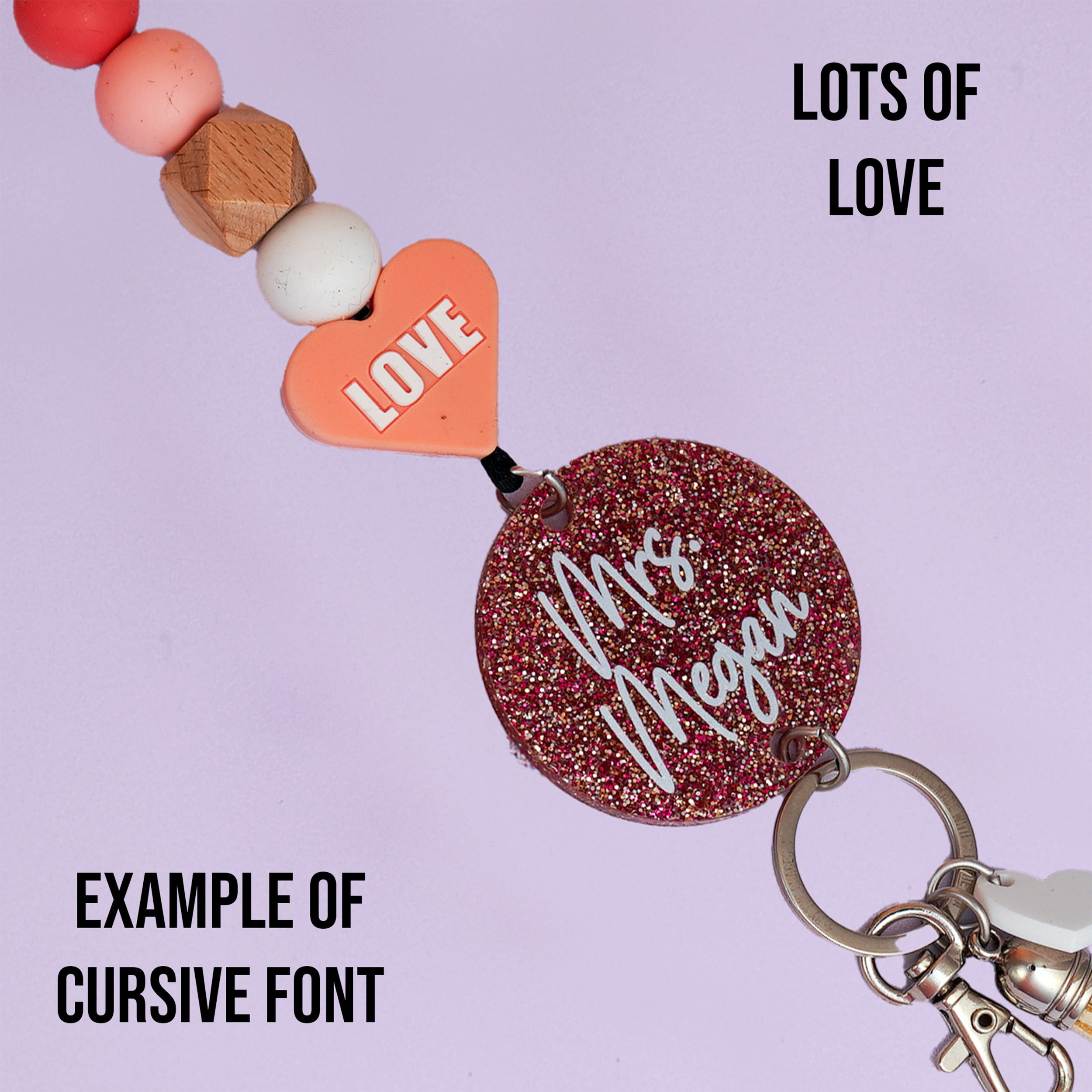 Valentine's Day 2025 Personalized Seasonal Lanyard