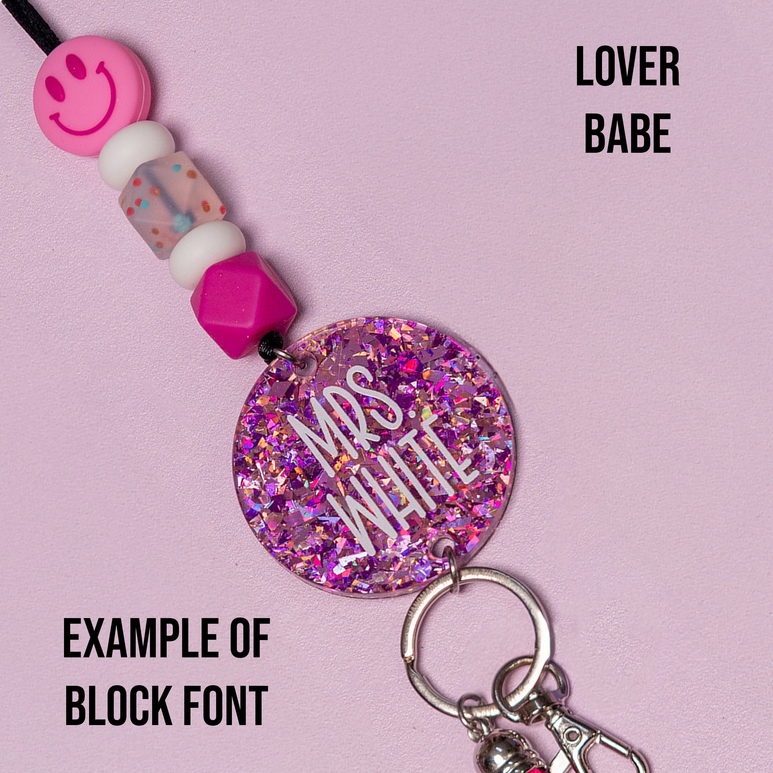 Valentine's Day 2025 Personalized Seasonal Lanyard