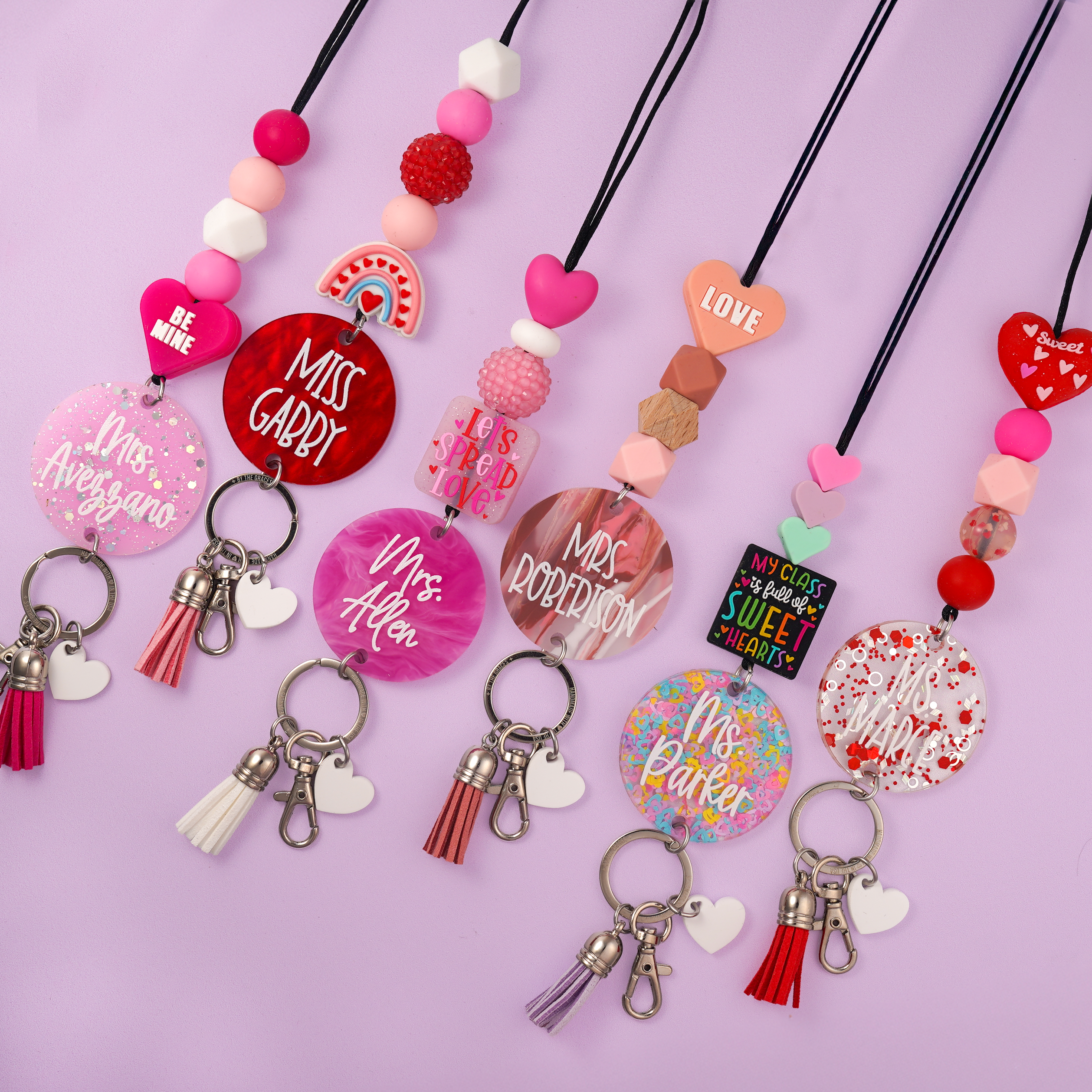 Valentine's Day 2026 Personalized Seasonal Lanyard