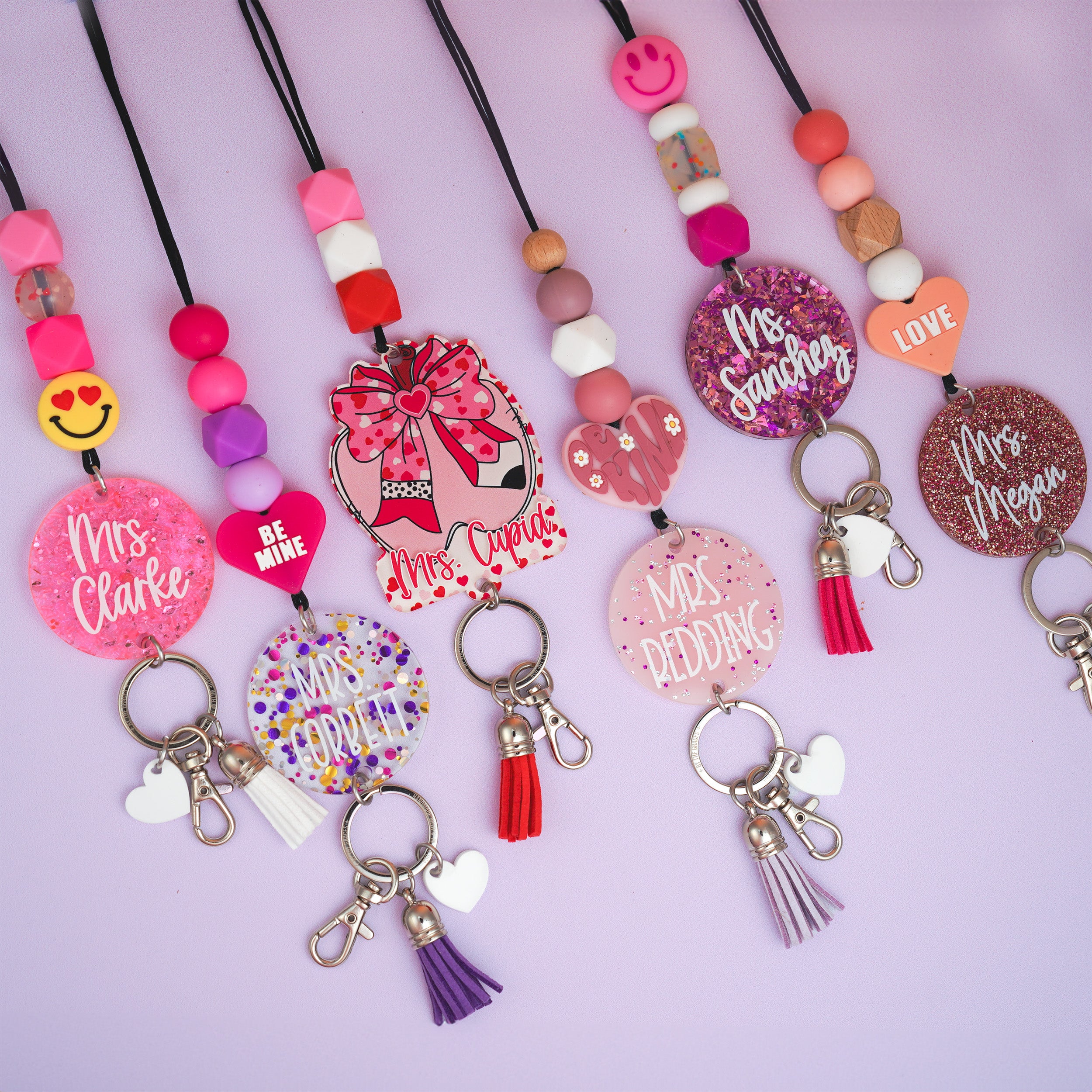 Valentine's Day 2025 Personalized Seasonal Lanyard