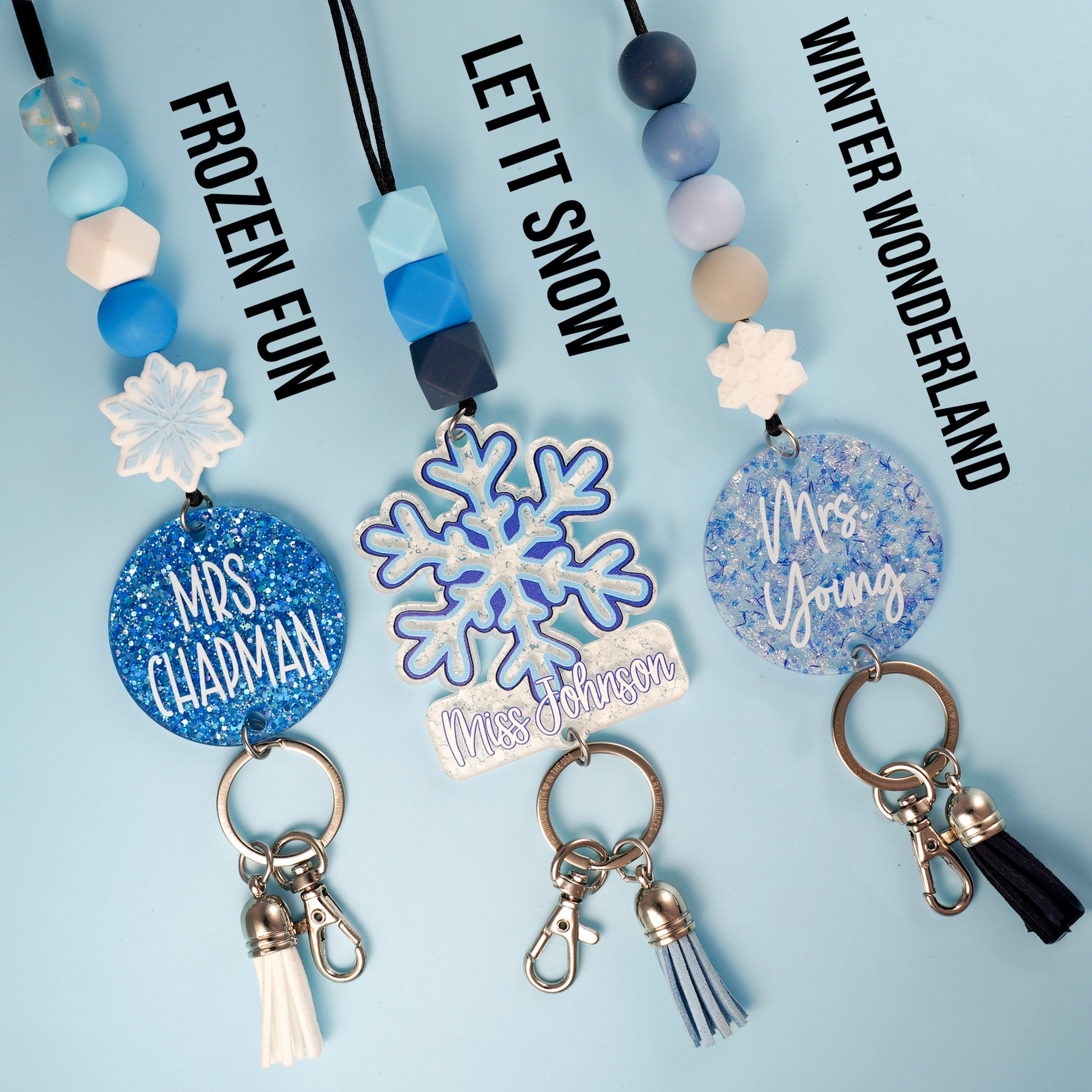 Winter 2024 Personalized Seasonal Lanyard