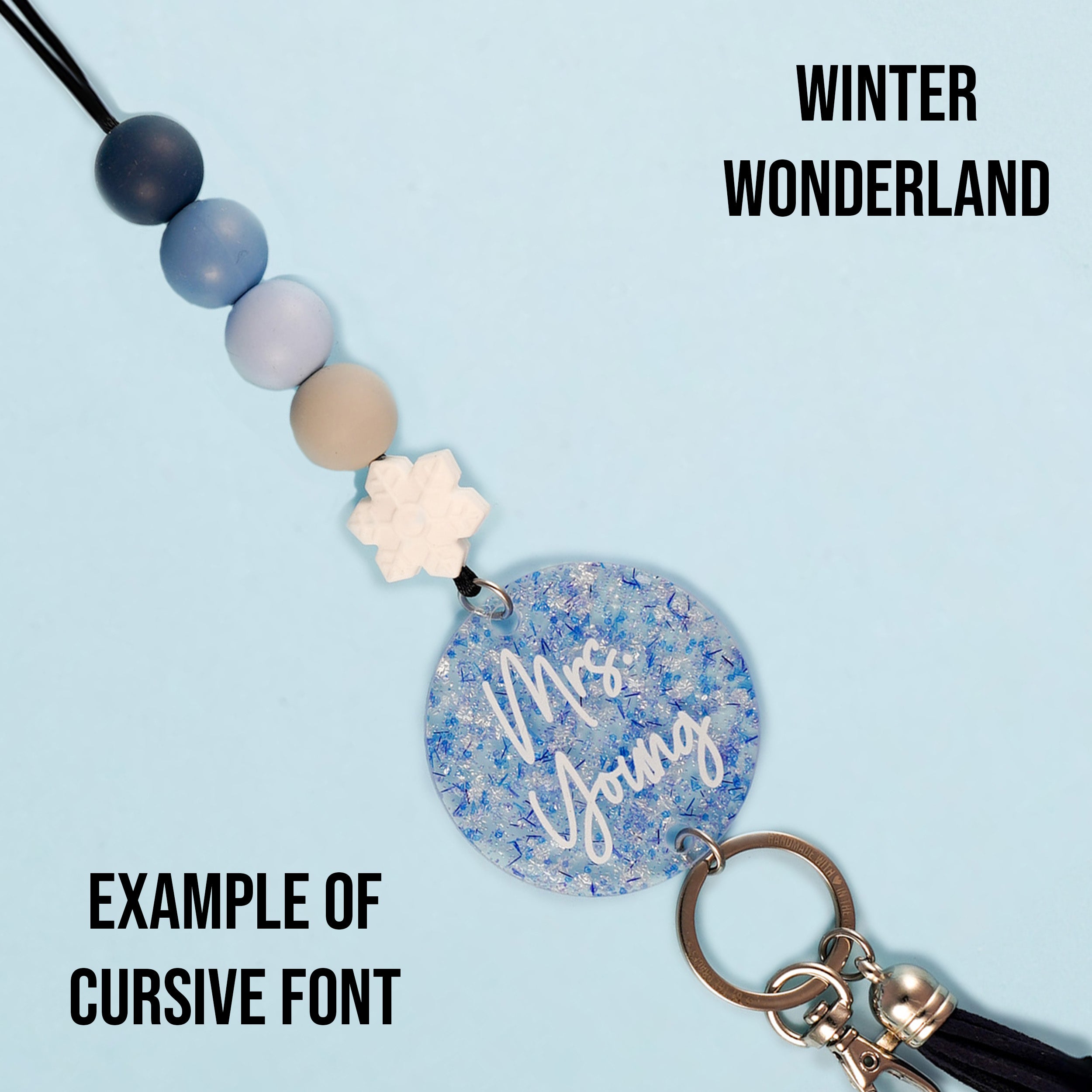 Winter 2024 Personalized Seasonal Lanyard