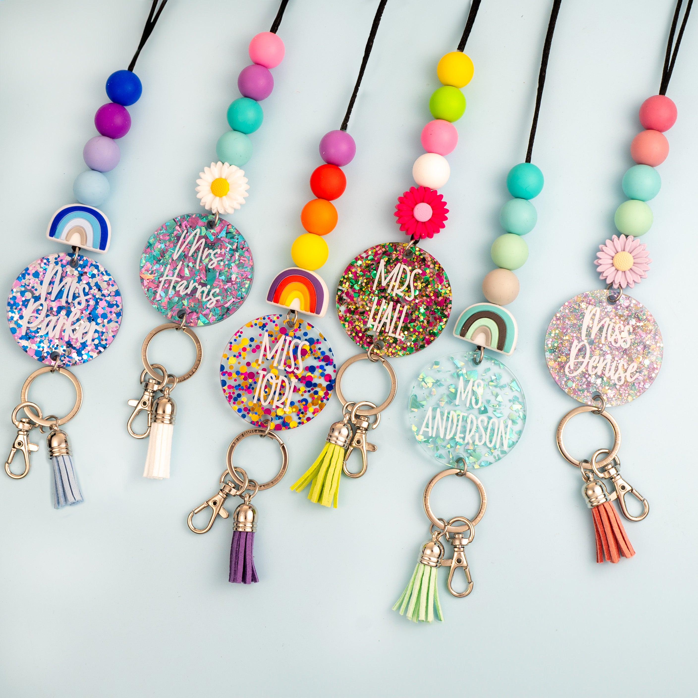 Teacher key lanyard store
