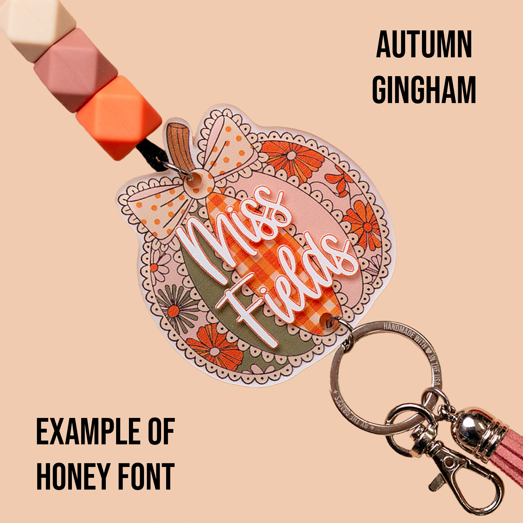Fall 2025 Personalized Seasonal Lanyard