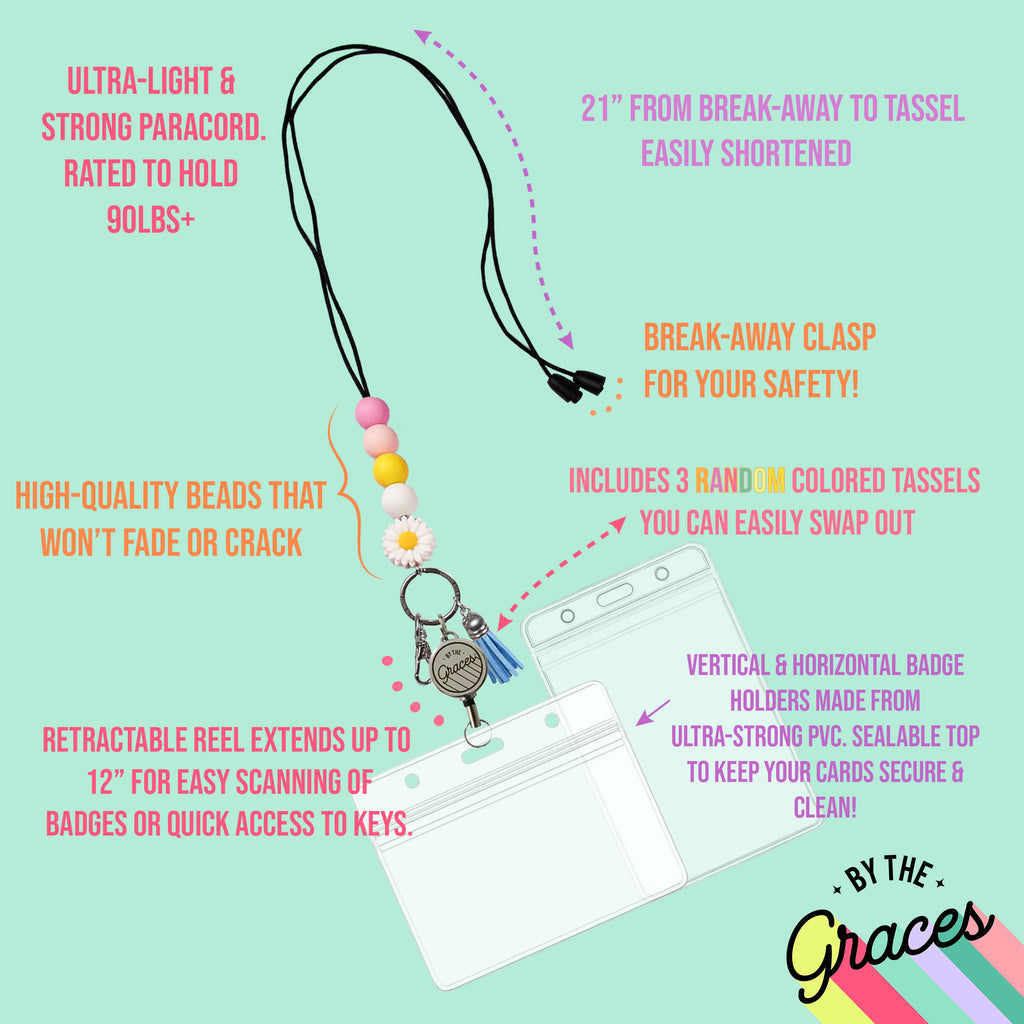 Crazy Daisy Lanyard
