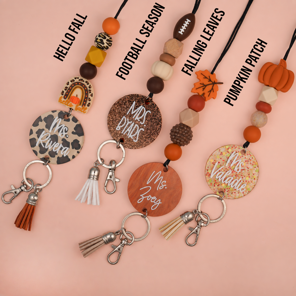 Fall 2026 Personalized Seasonal Lanyard