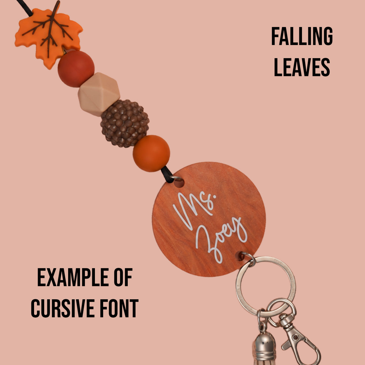 Fall 2026 Personalized Seasonal Lanyard