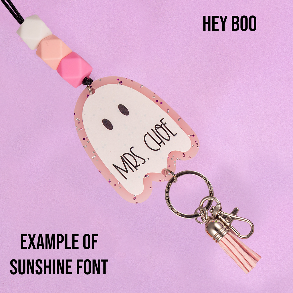 Halloween 2025 Personalized Lanyard