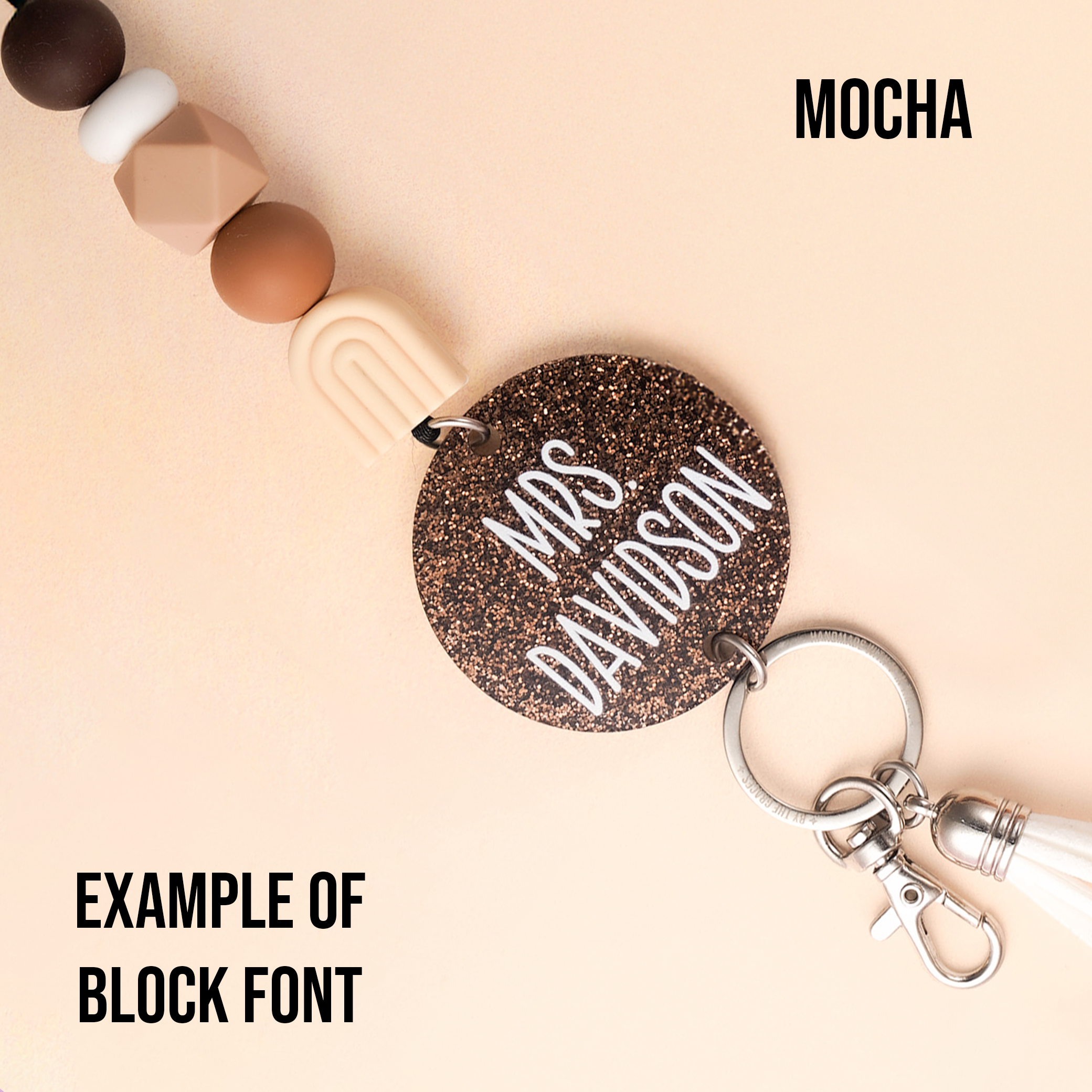 Cozy Cafe Personalized Lanyard