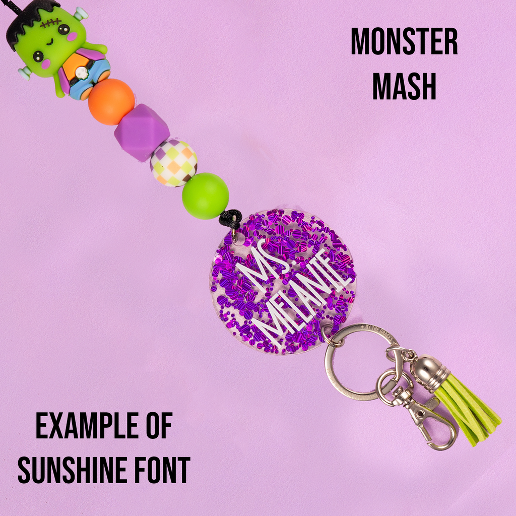 Halloween 2025 Personalized Lanyard