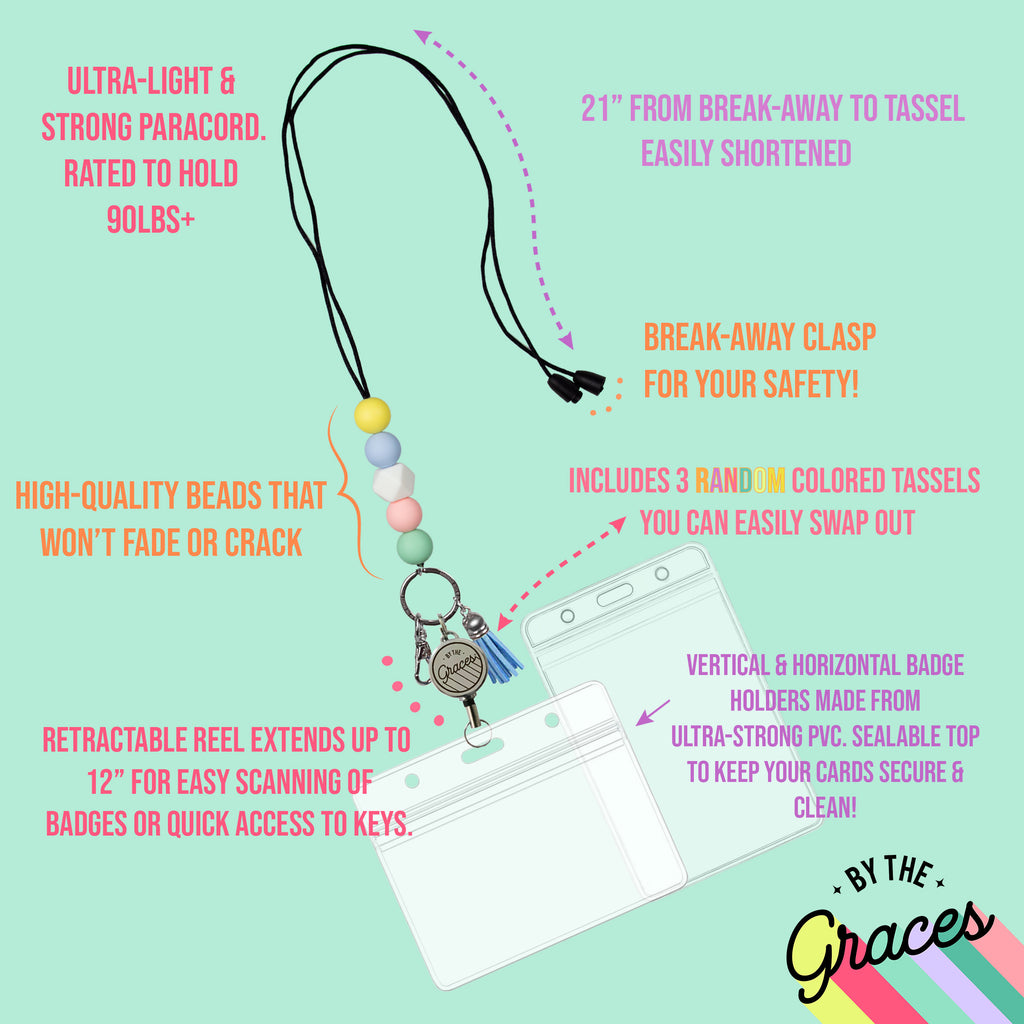 Pastel Lanyard