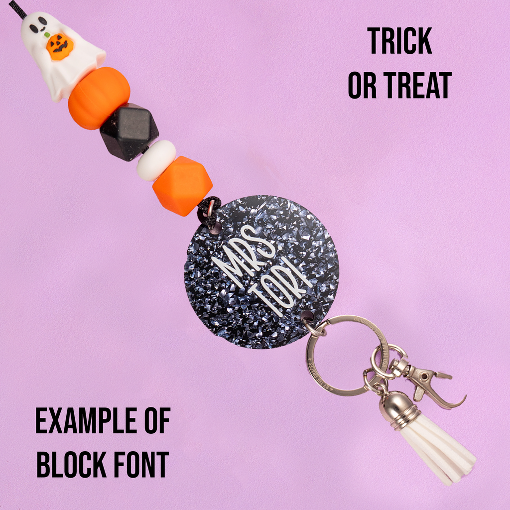 Halloween 2025 Personalized Lanyard